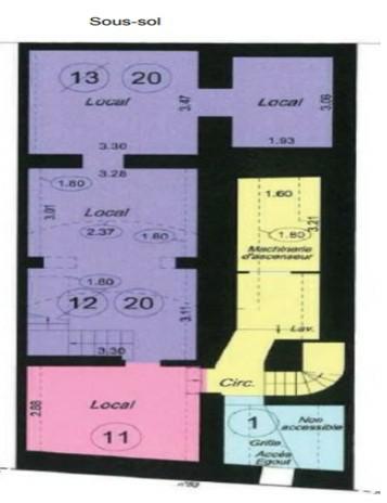 Bureau Paris 121m² Location bureau Paris OLBUR2204109 1